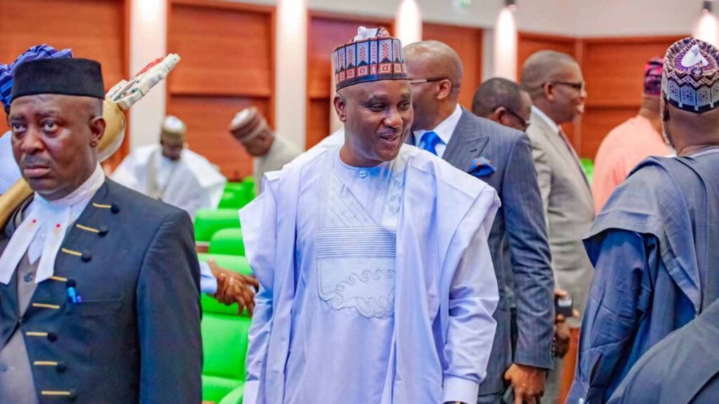 Tajudeen abbas is the Speaker of Nigeria's House of Representatives. Philip Agbese congratulates Speaker Tajudeen Abbas on receiving the chieftaincy title KPATA of Karu, recognising his sacrifices and leadership contributions.